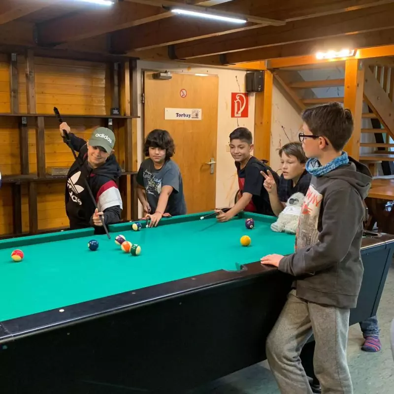 Ferienfreizeit billard Kinder