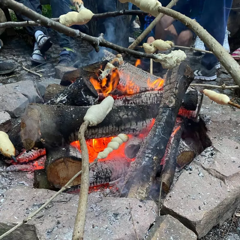 Kinderfreizeit_Spielberg_Lagerfeuer