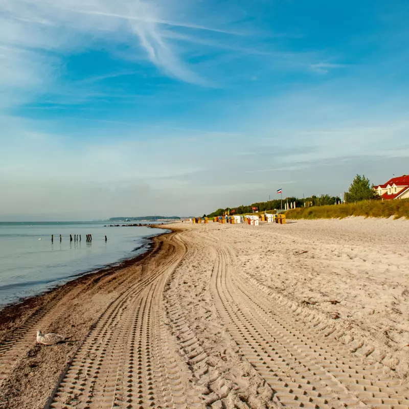 Strand Grömitz Ostsee Sommerfreizeit